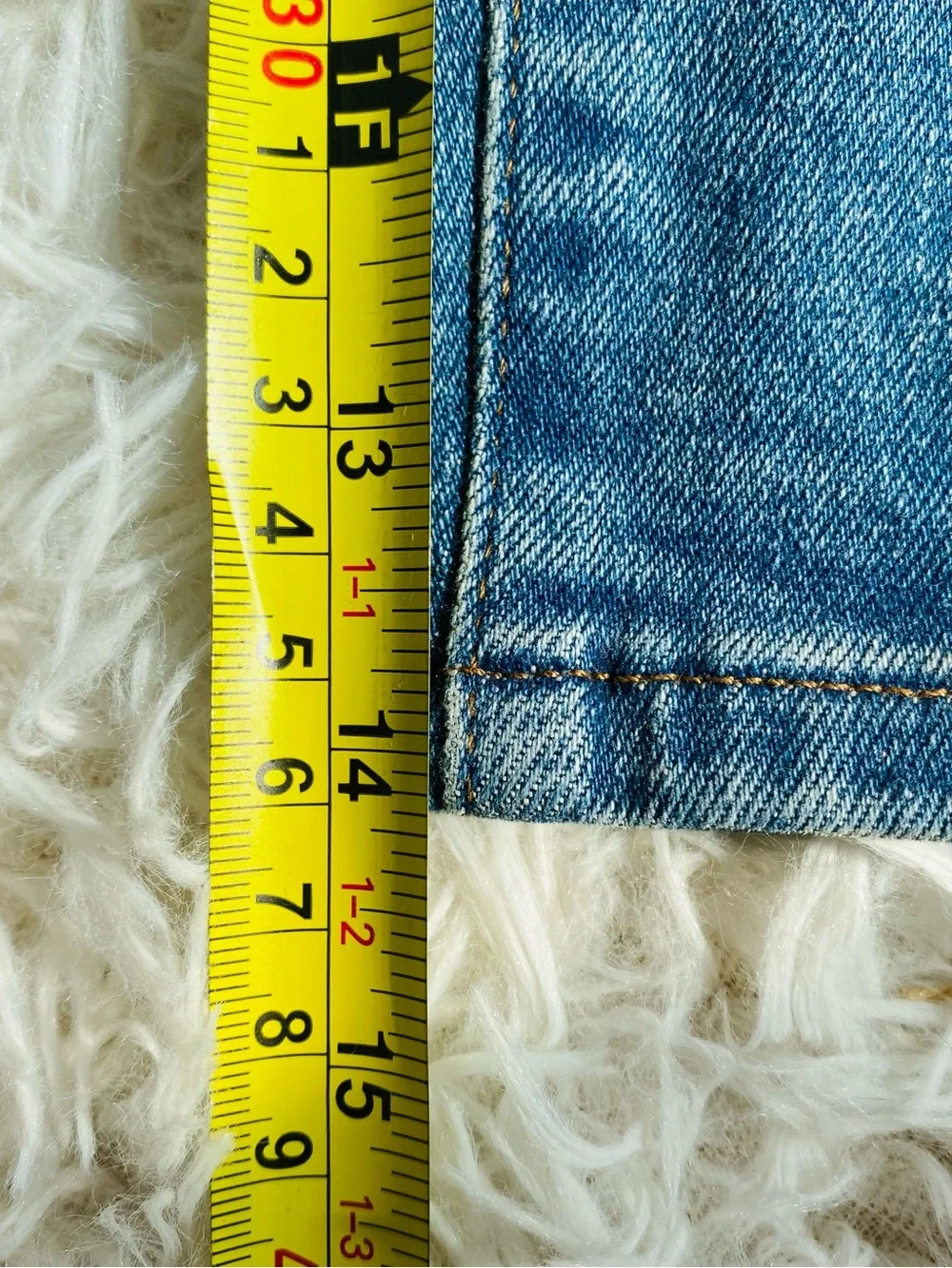 Madewell long denim